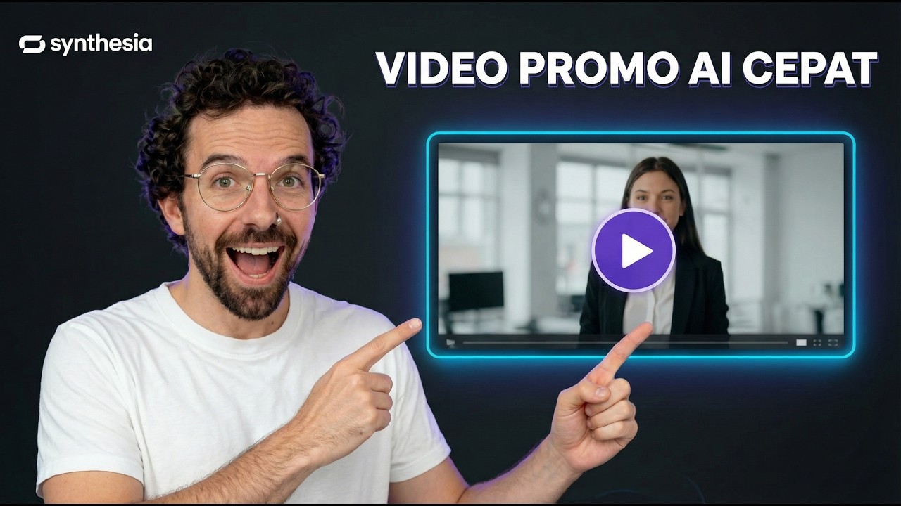Cara Membuat Video Promo AI Profesional dengan Cepat (Tutorial Synthesia)