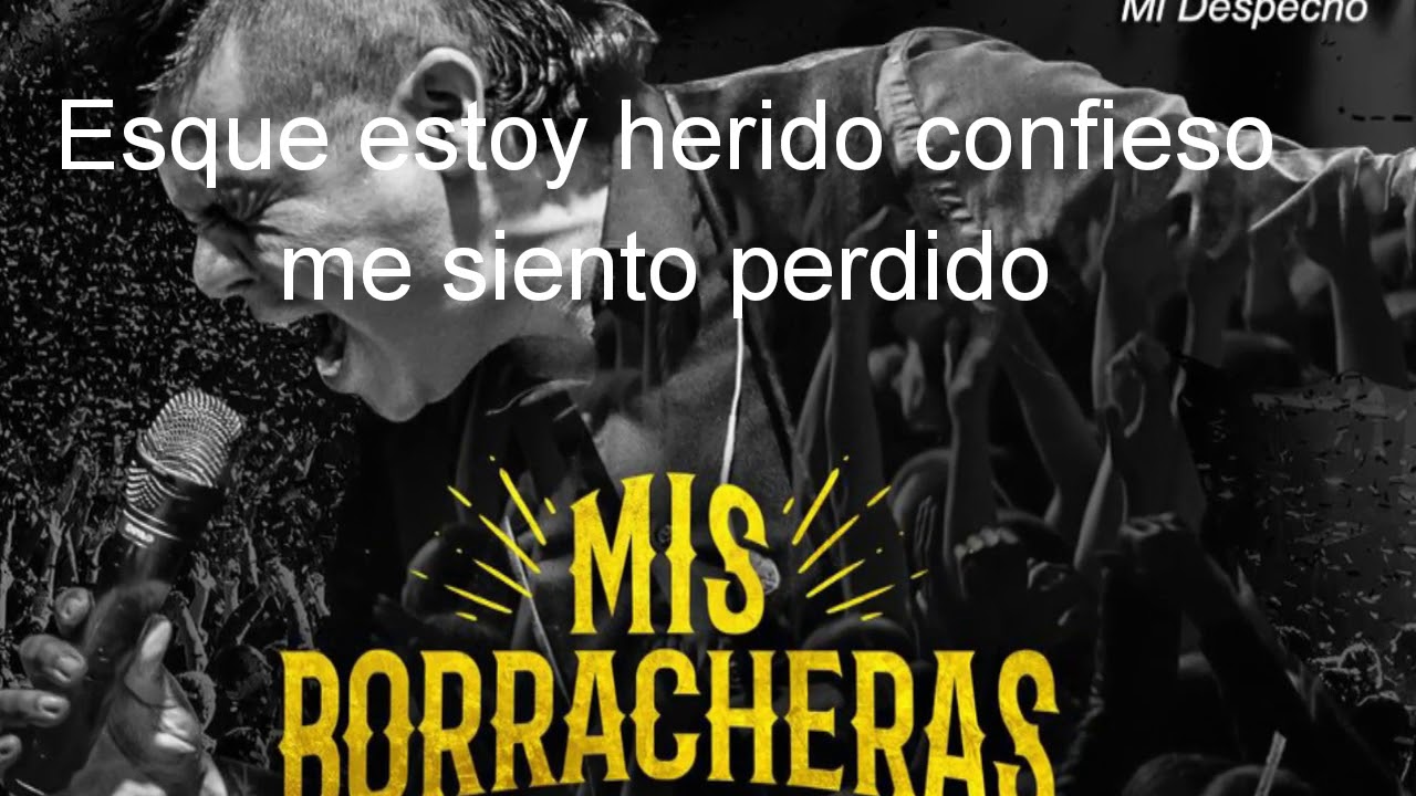 Mis borracheras alzate letra