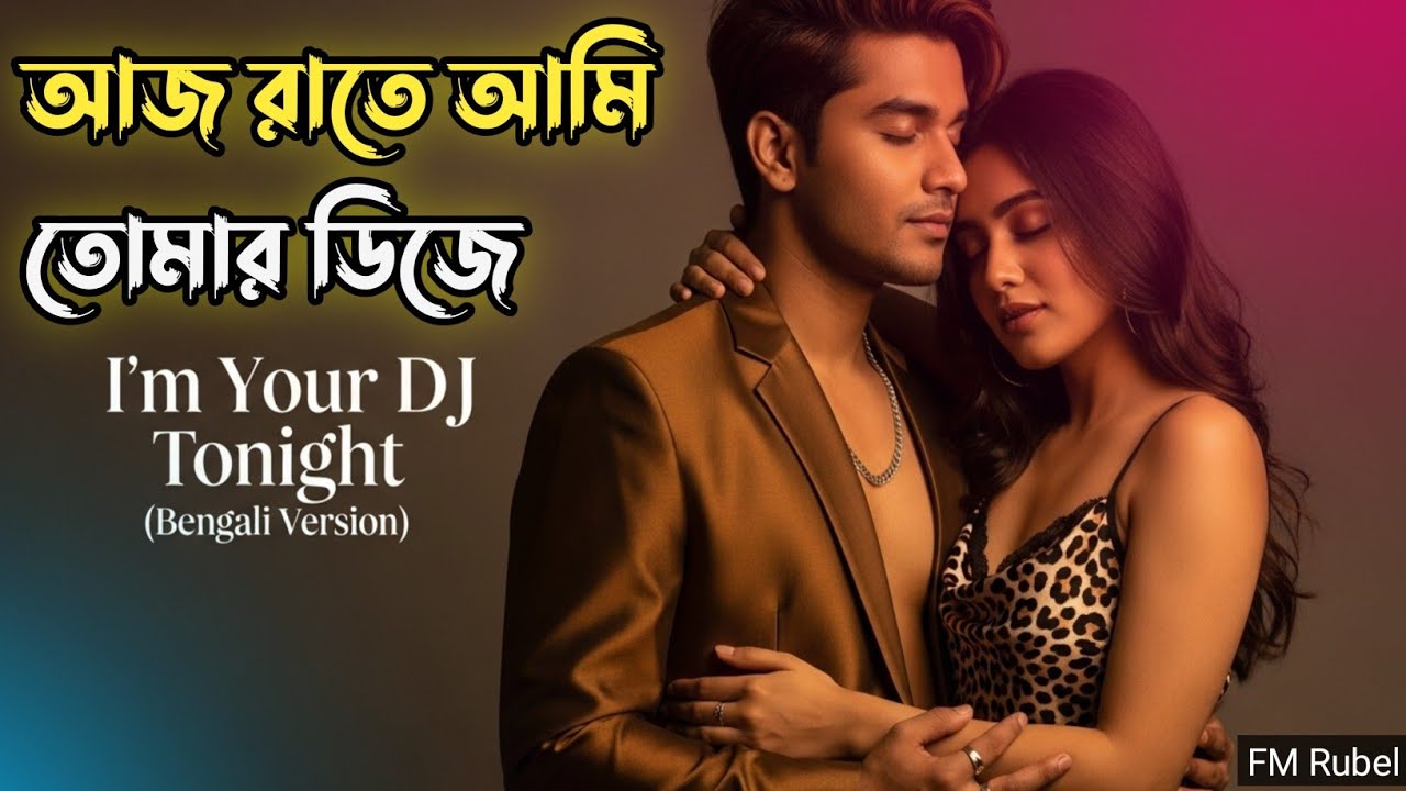 আজ রাতে আমি তোমার ডিজে | I'm Your DJ Tonight - Bengali Version | FM Rubel