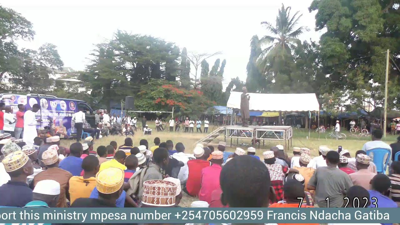 FRANCIS NDACHA VS HABIBU MAZINGE..TOPIC IS JESUS SON OF GOD?