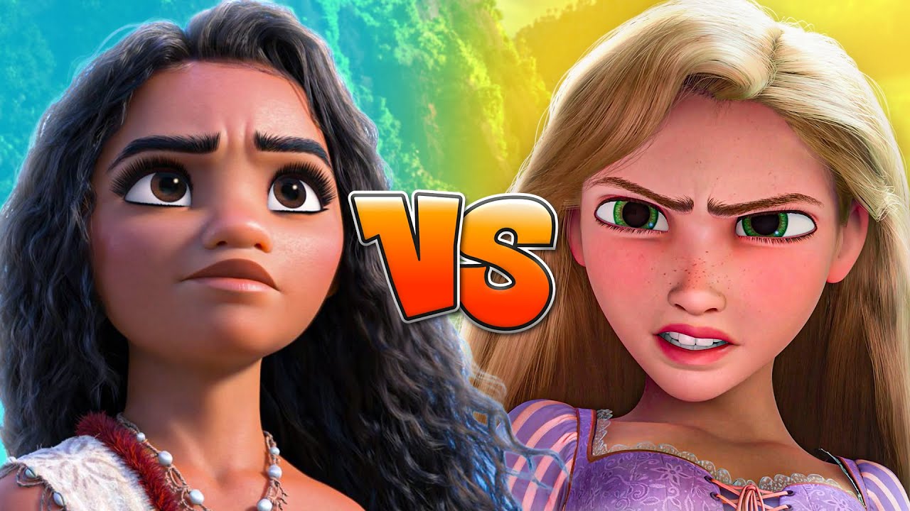 Moana VS Rapunzel - Batalha de Rap