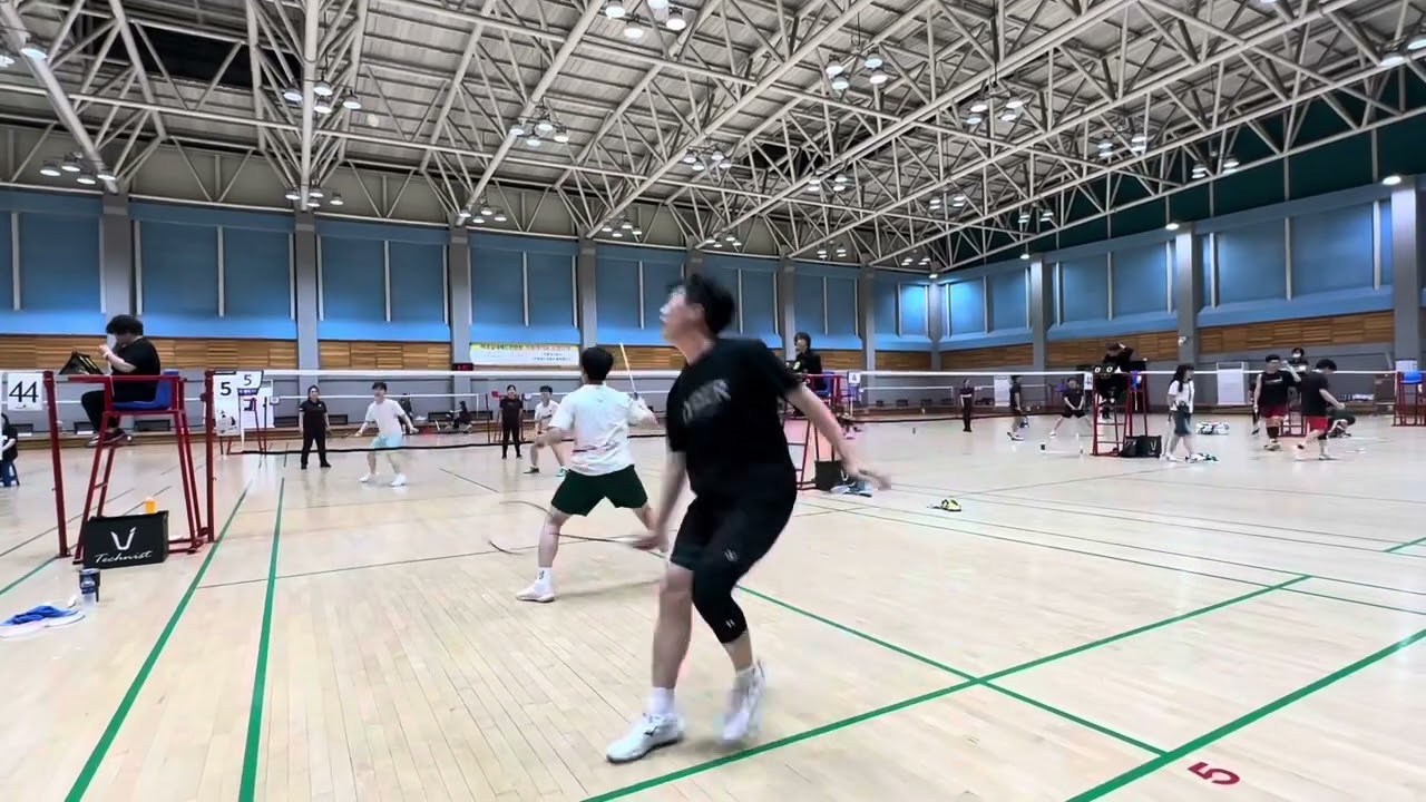 테크니스트X스트록 배드민턴 전국대회 20대B조 남복 결승 심규호 장재근 vs 김도형 김진호 리벤지