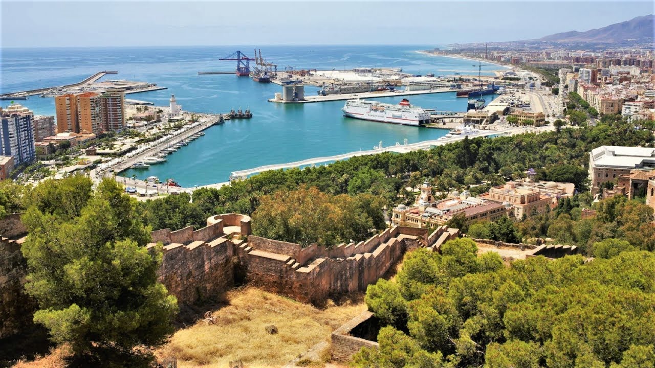 Castillo de Gibralfaro en Málaga