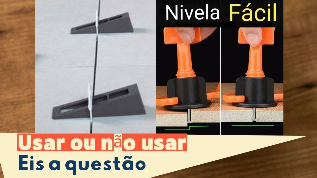 Junta niveladora: usar ou não usar? Nivelador tipo clipe ou nivelador chinês vs espaçador comum
