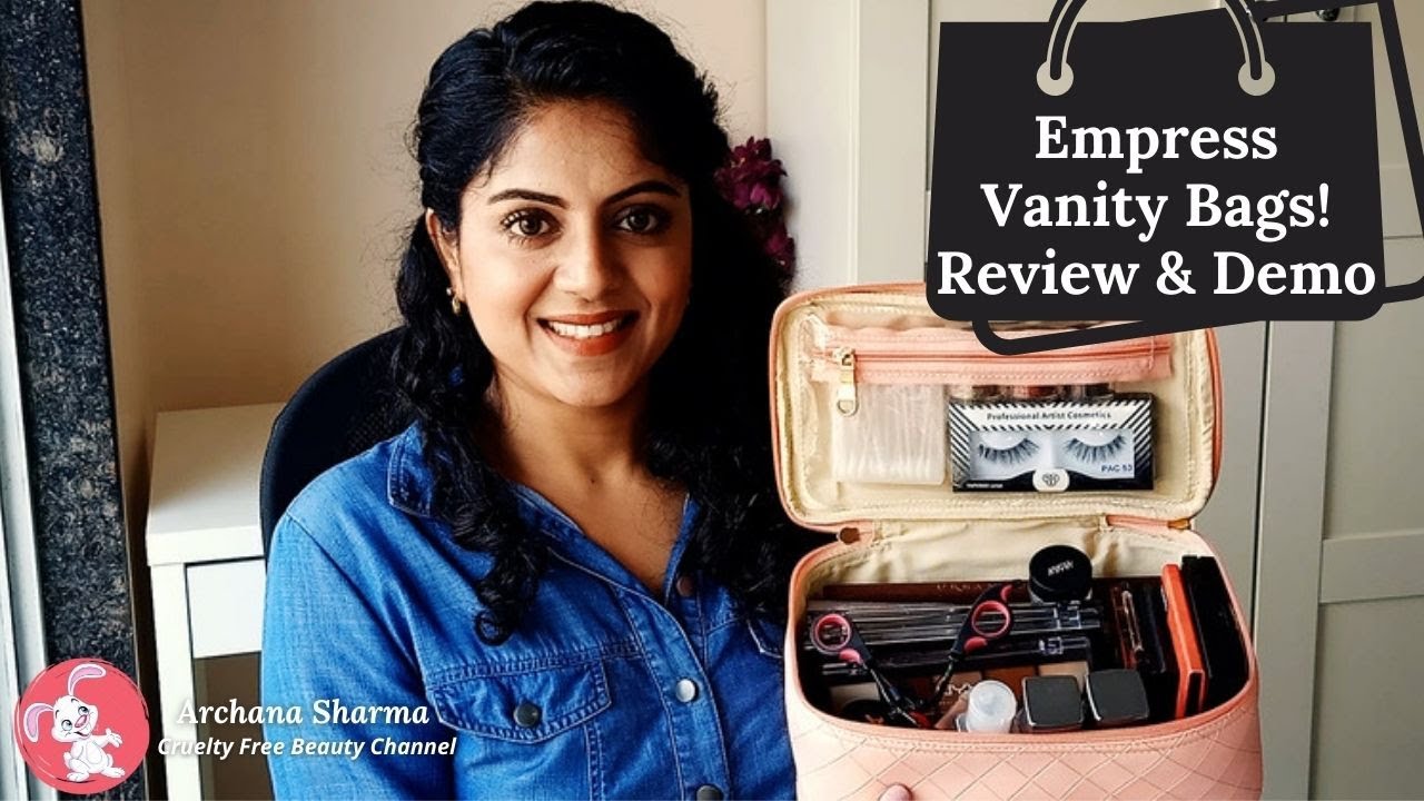 Cosmetic Bag Organizer | Makeup Case | Archana Sharma