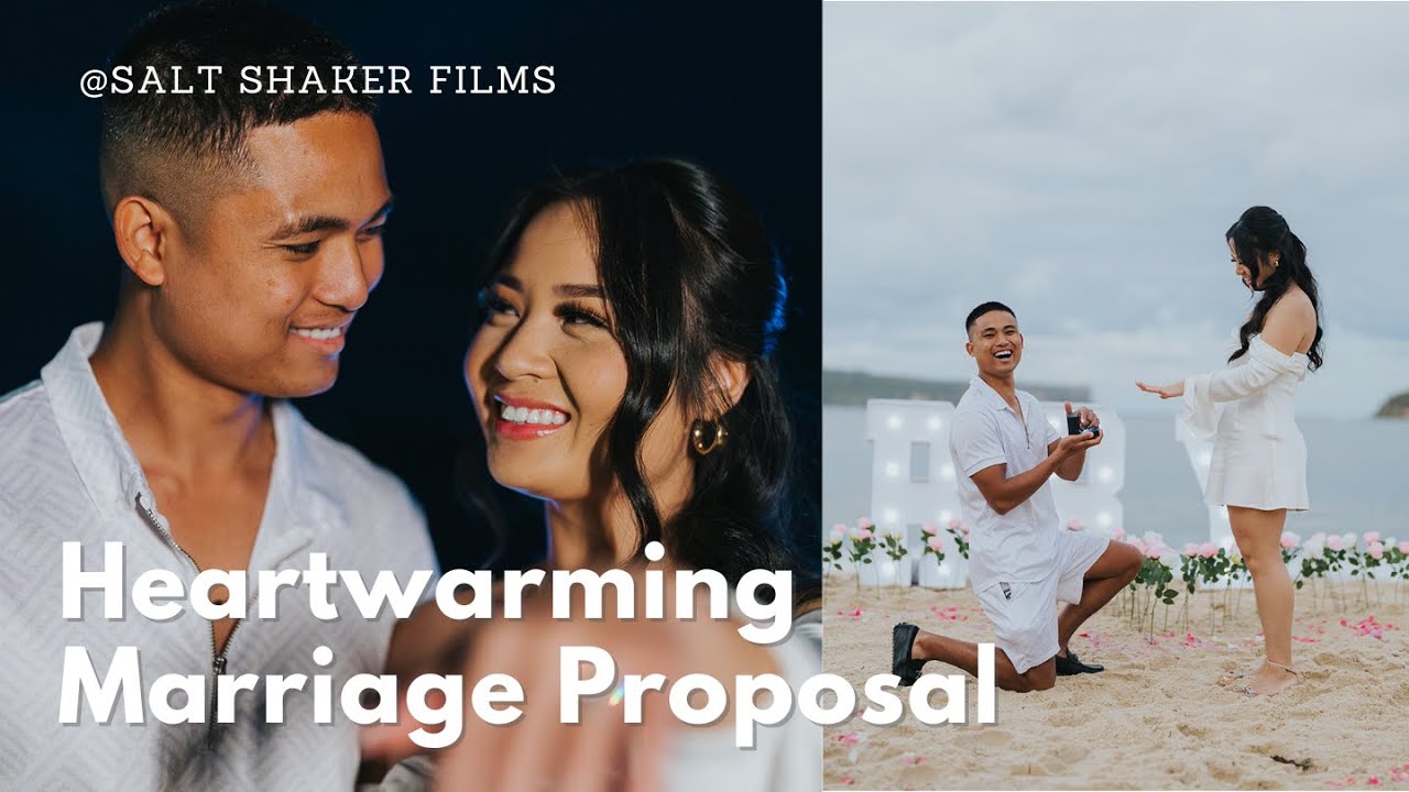 Christian Proposal at Balmoral Beach: Heartwarming Sunset Engagement Story | Krisna & Shayla Journey