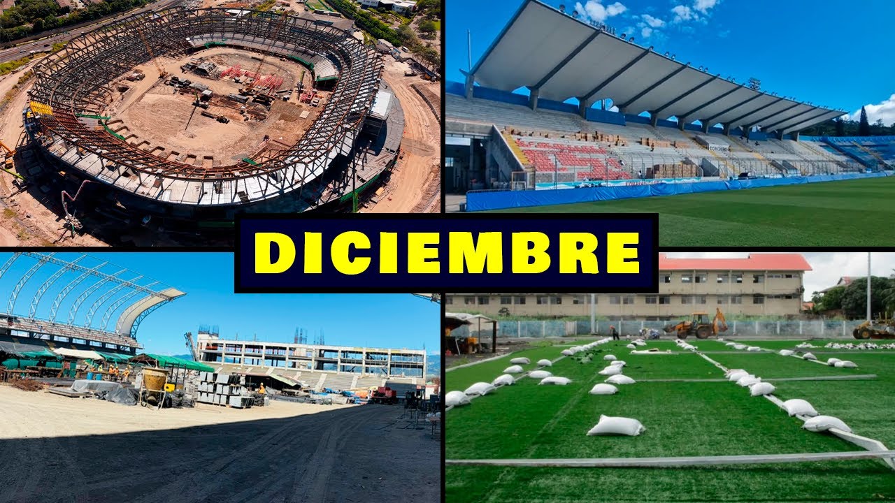 ACTUALIZACI&Oacute;N DICIEMBRE - As&iacute; avanzan los NUEVOS ESTADIOS y REMODELACIONES en CENTROAM&Eacute;RICA