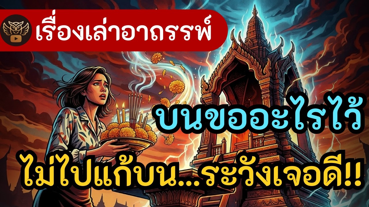 อาถรรพ์คำบนบานศาลกล่าว...ขอสิ่งใดไว้ ต้องรีบไปแก้บน!! ระวังโดนทวงคืนด้วยชีวิต!!