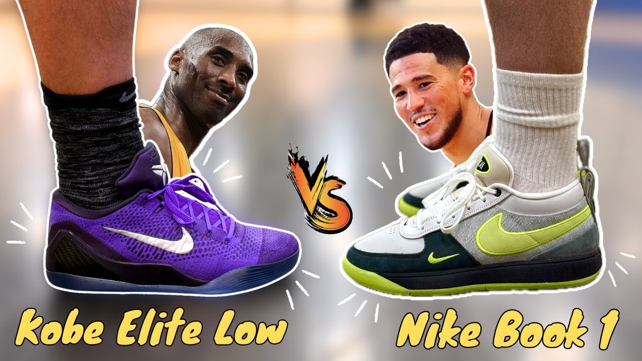 Kobe 9 Elite Low против Nike Book 1 — покупайте одни, а не другие!!