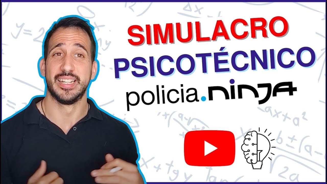 Test psicotécnico para Policía Nacional 💪🚔