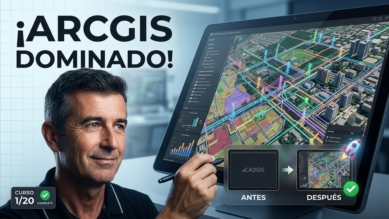 🚀 Curso ARCGIS desde cero 1/20 ✅ Curso Completo