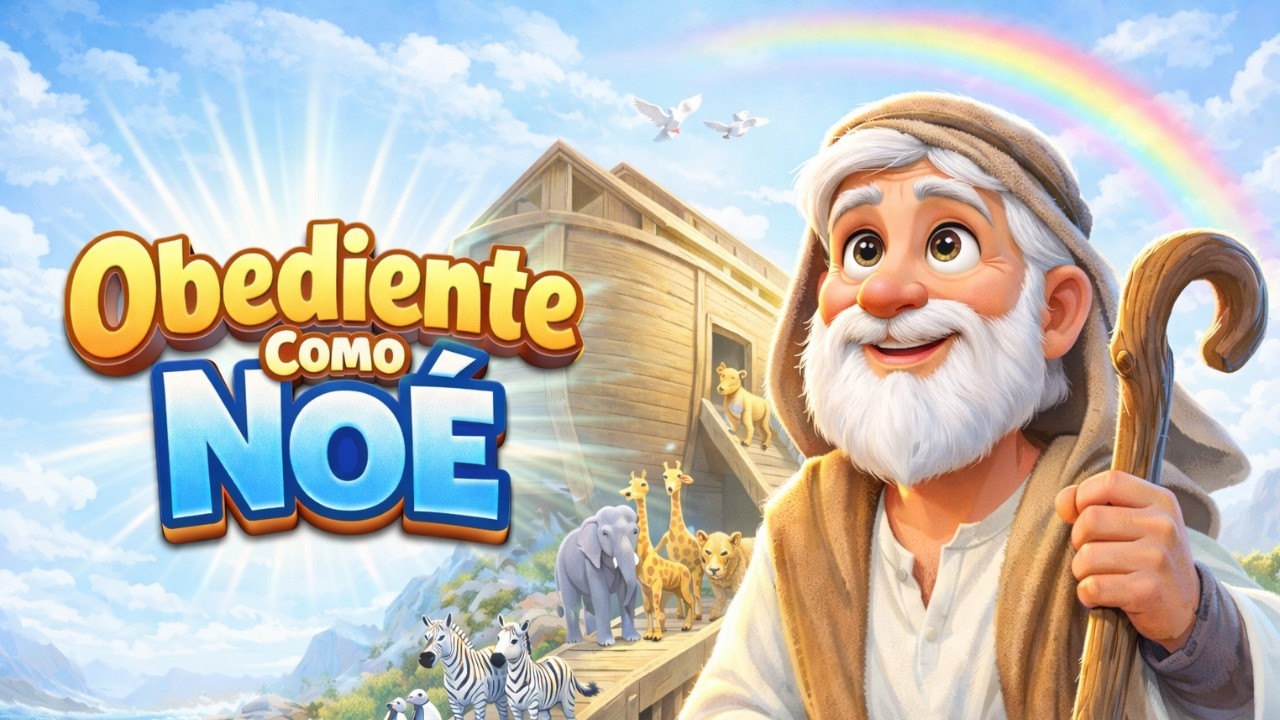 Obediente como Noé  | Música Gospel Infantil  | Hino infantil