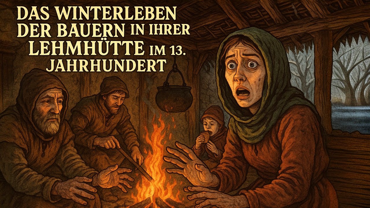 Das Winterleben der Bauern in ihrer Lehmh&uuml;tte im 13. Jahrhundert | Geschichten zum Einschlafen