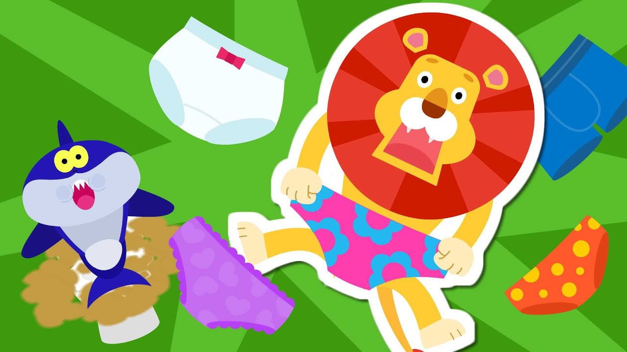 팬티 입은 사자 | 웃기는 동물동요 | 난 꽃무늬 팬티 입은 사자🦁 | 재밌는 인기동요 따라부르기 | 동요 노래방 ★ 티디키즈