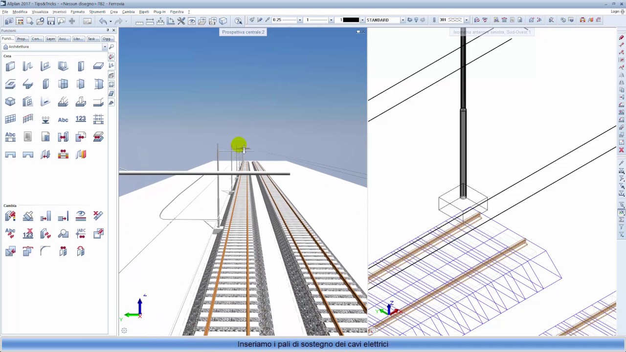 Allplan Tips&Tricks - Ringhiere ed elementi modulari lineari