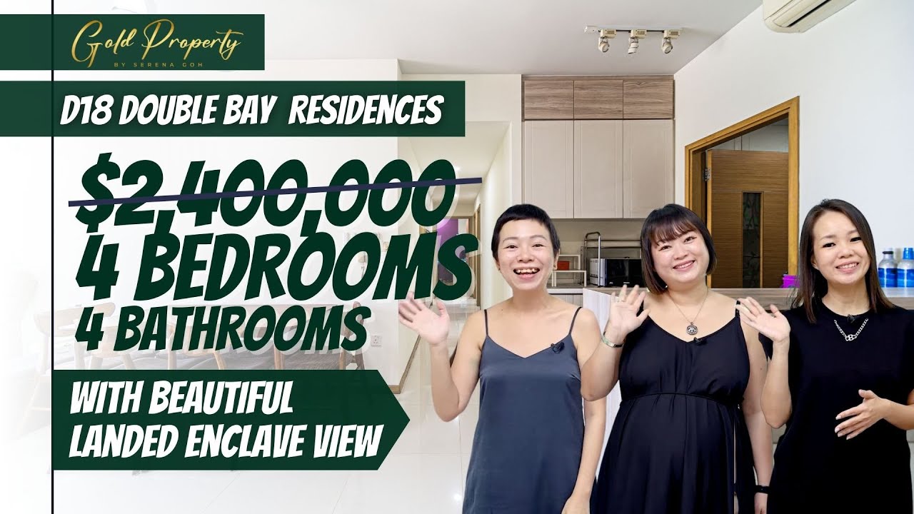 CHEAP 4 BEDROOMS Under $2.4M | D18 Double Bay Residences