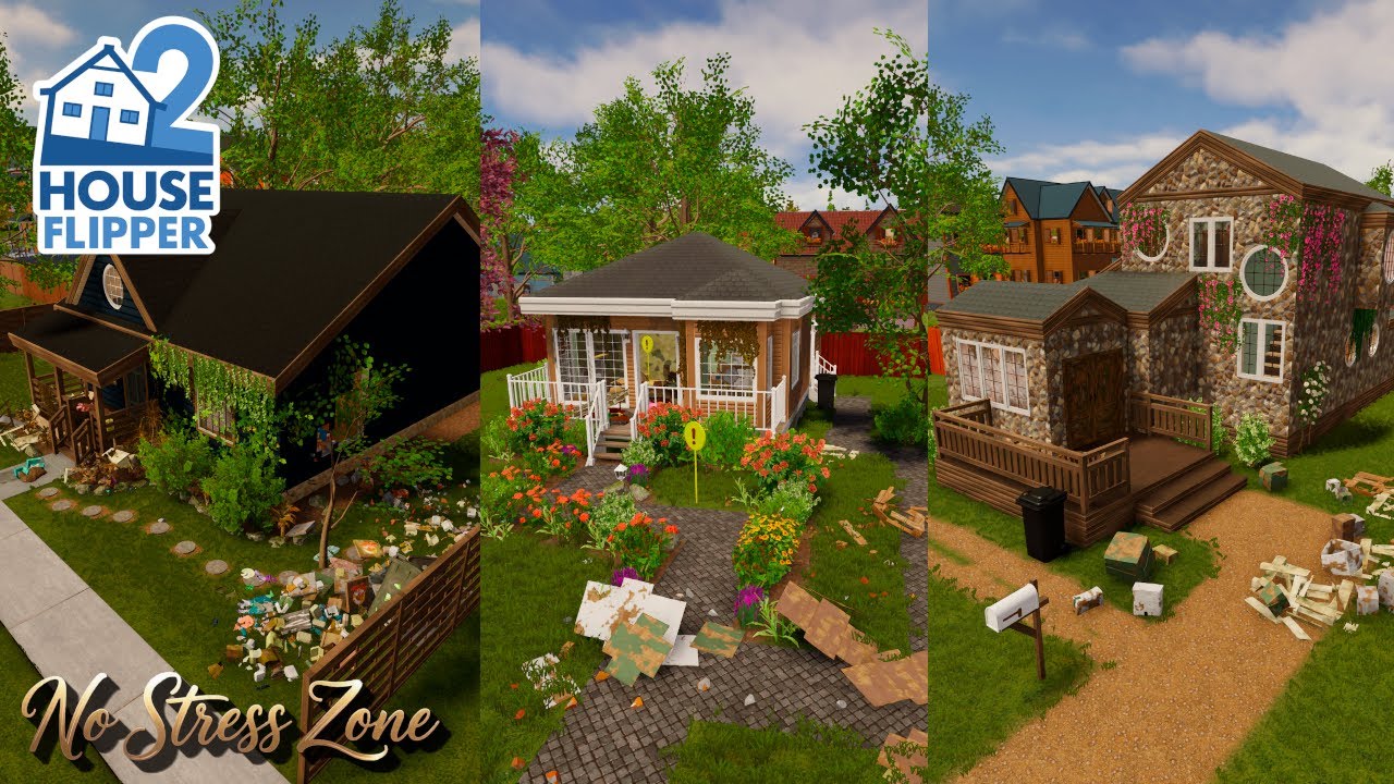 House Flipper 2 – 3 in 1 Build | No Commentary (custom job)