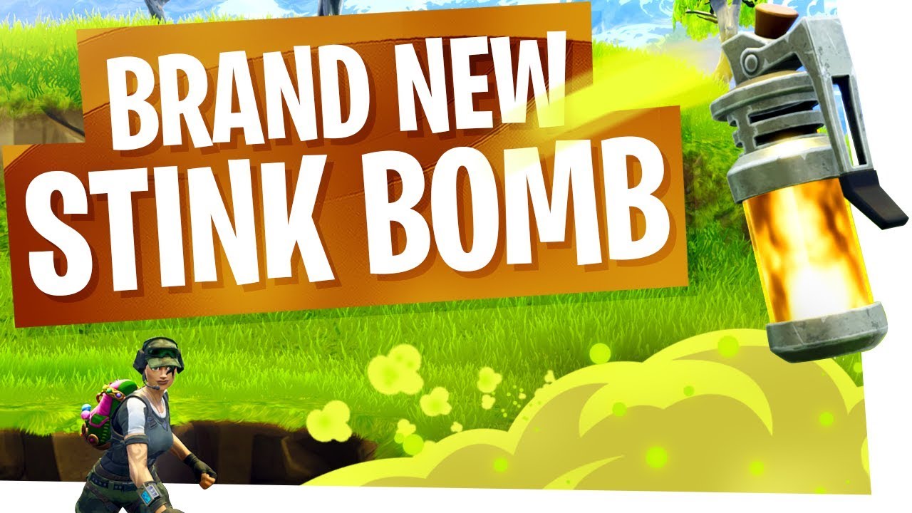 The New Stink Bomb is DIRTY! - Fortnite New Epic Grenade