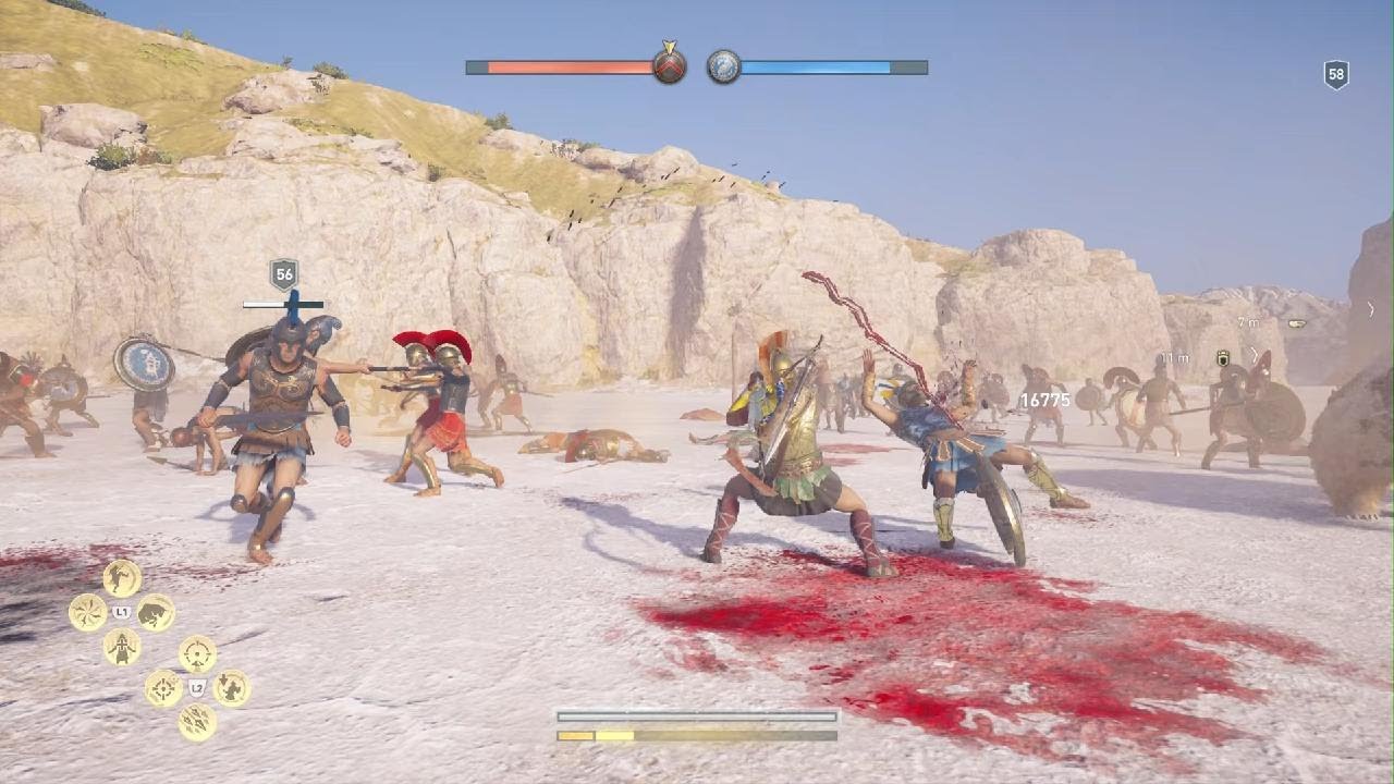 Assassin's Creed Odyssey, War Spartans vs Athens.