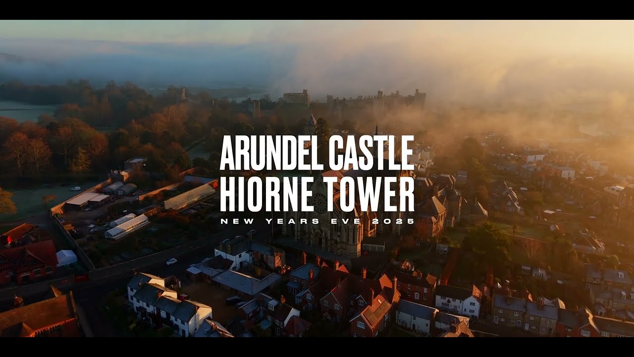 Arundel Castle Misty Morning, New Years Eve 2025
