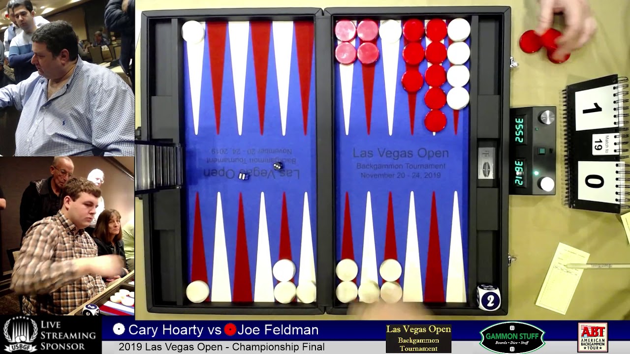 Las Vegas Backgammon Championship Finals   Cary Hoarty vs Joe Feldman