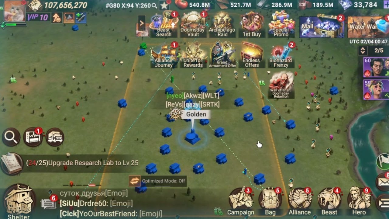 Doomsday Last Survivors - Archipelago Raid - 4 Feb 2026