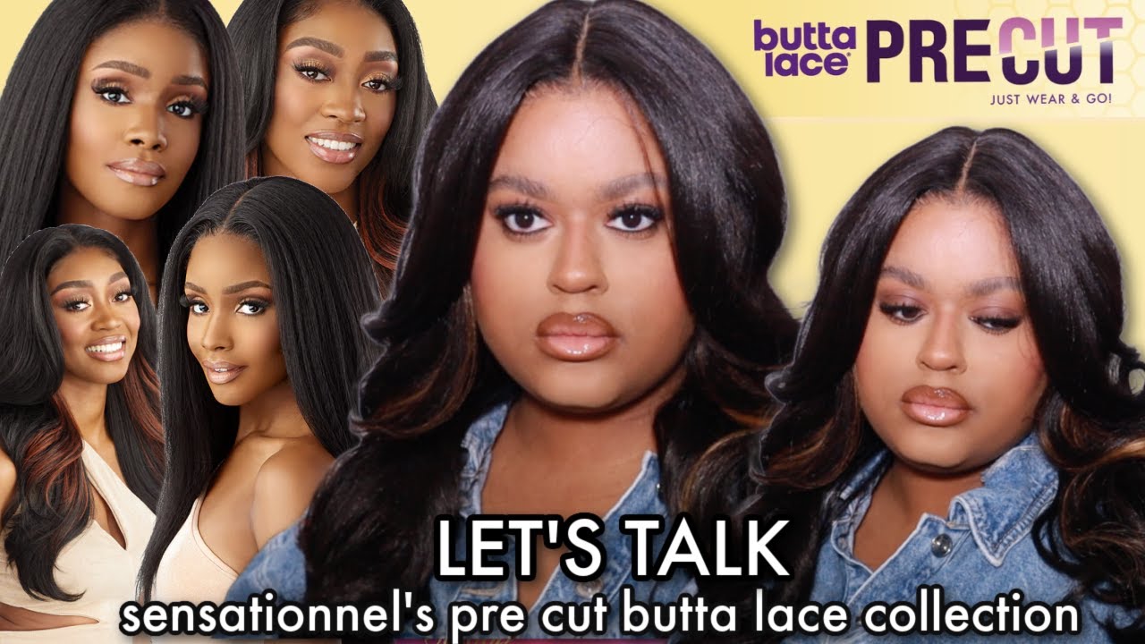 🤯 PRE CUT SYNTHETIC WIG!? Let's Talk Sensationnel Pre Cut Butta Lace Unit 1 | Collab w/@MissKhrissy