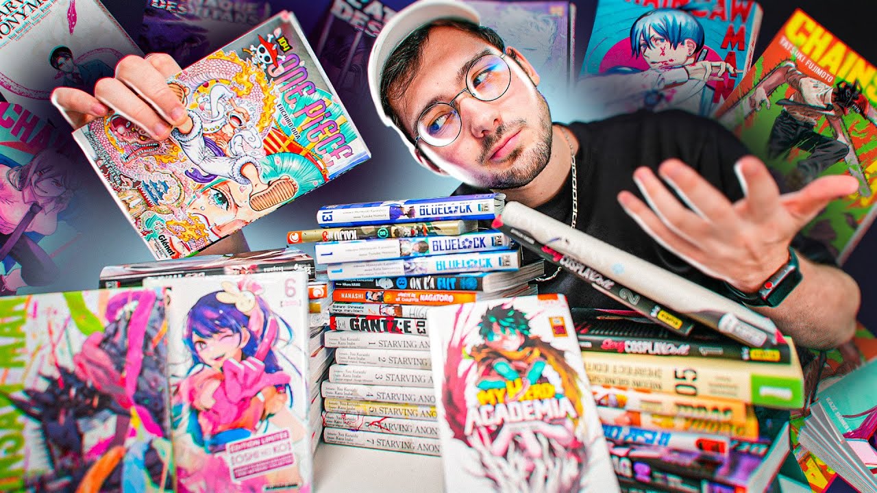 UN ÉNORME ACHAT DE 750€ DE MANGAS 🫣 MA MANGATHEQUE EST FULL 🥶