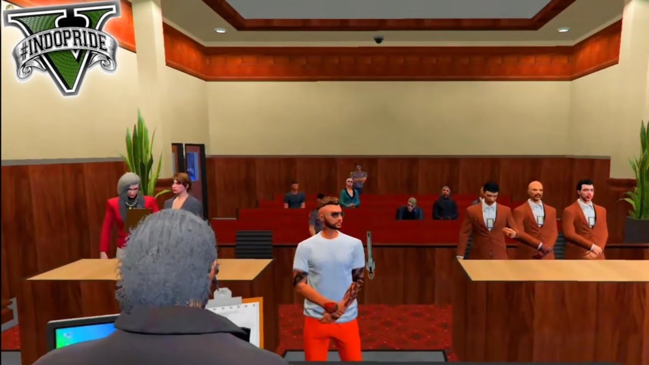 HUKUMAN MATI !? PERSIDANGAN KID & MUHEI - GTA V ROLEPLAY