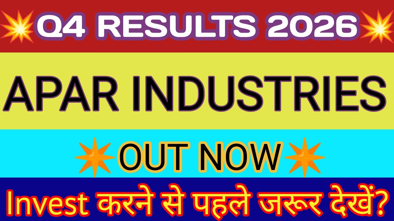 APAR Industries Q4 Results 2026 🔴 APAR Industries Results 🔴 APAR Industries Share Latest News
