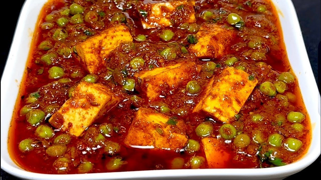 How to Make Restaurant Style Matar Paneer Recipe!