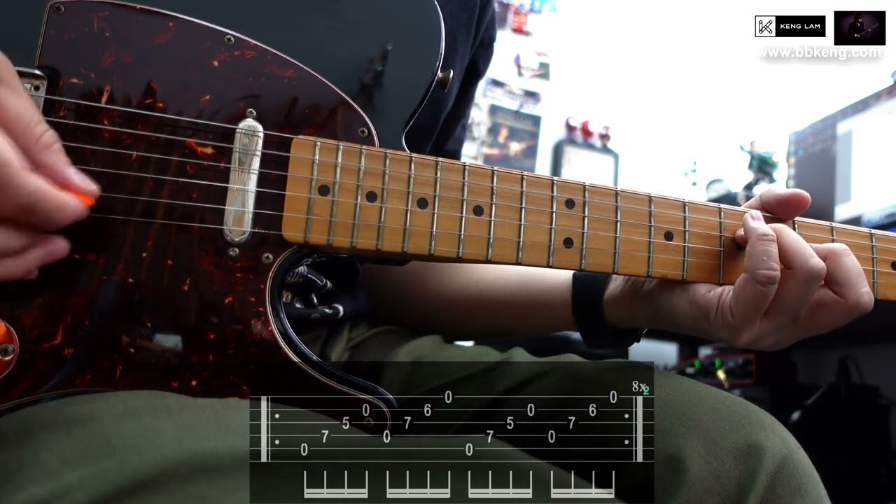 Beyond - 無語問蒼天【Guitar Solo Cover 】TAB by Keng Lam #36