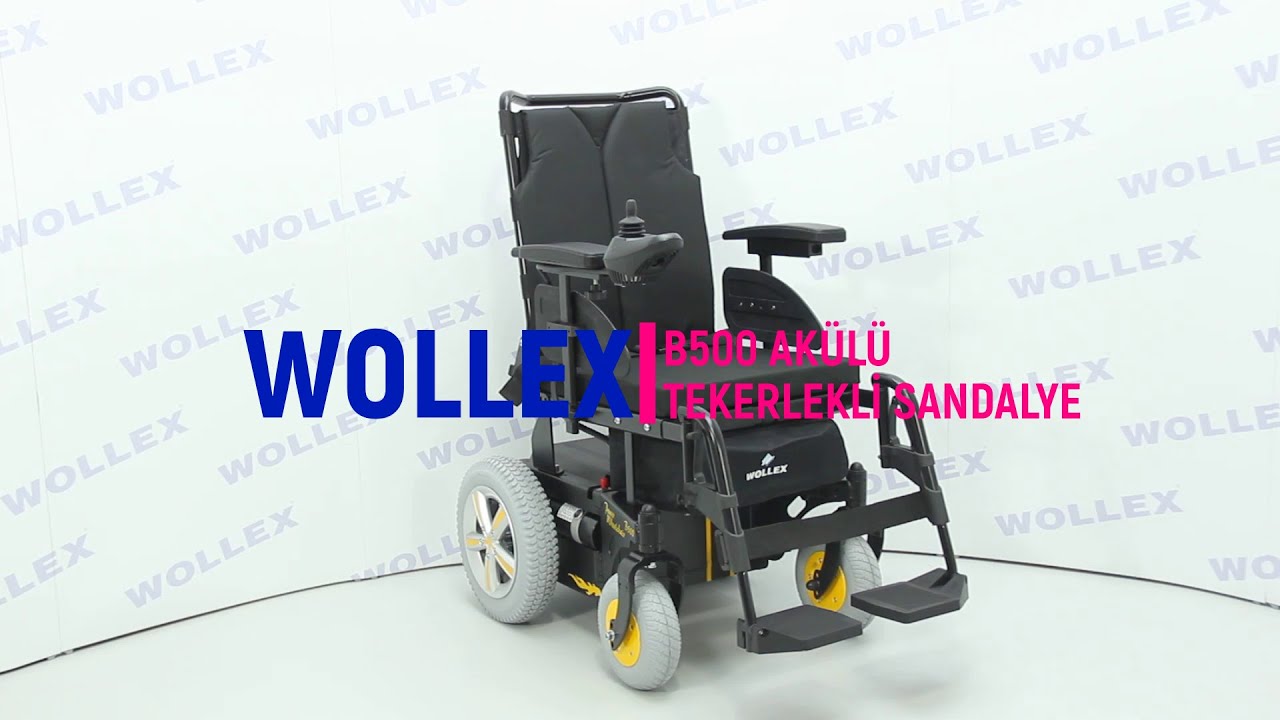 WOLLEX B500 Akülü Tekerlekli Sandalye Kullanımı