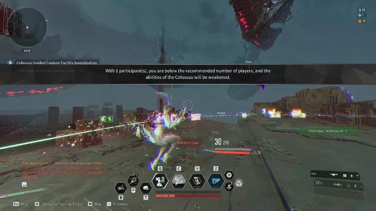 35s Run Infernal Walker Solo (Ultimate Gley) - The First Descendant