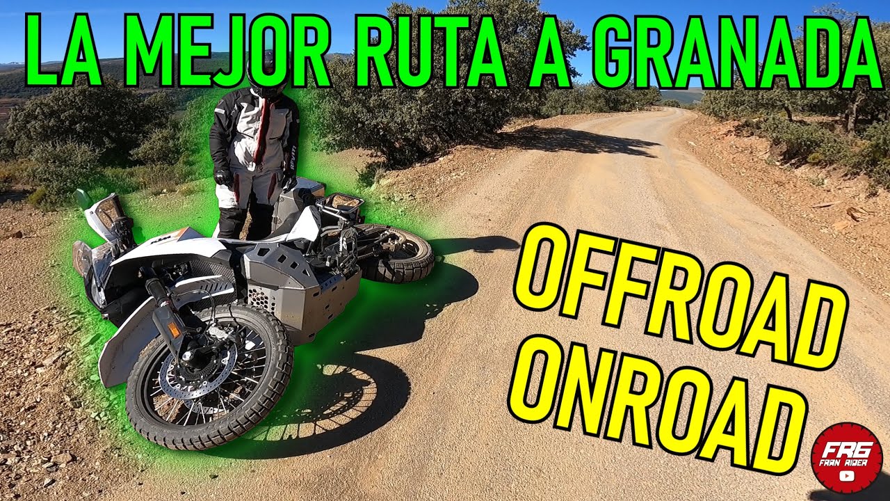 ✅ LA MEJOR RUTA PARA LLEGAR A GRANADA / LOS MEJORES SITIOS DE LA ALPUJARRA EN MOTO / MOTO TURISMO