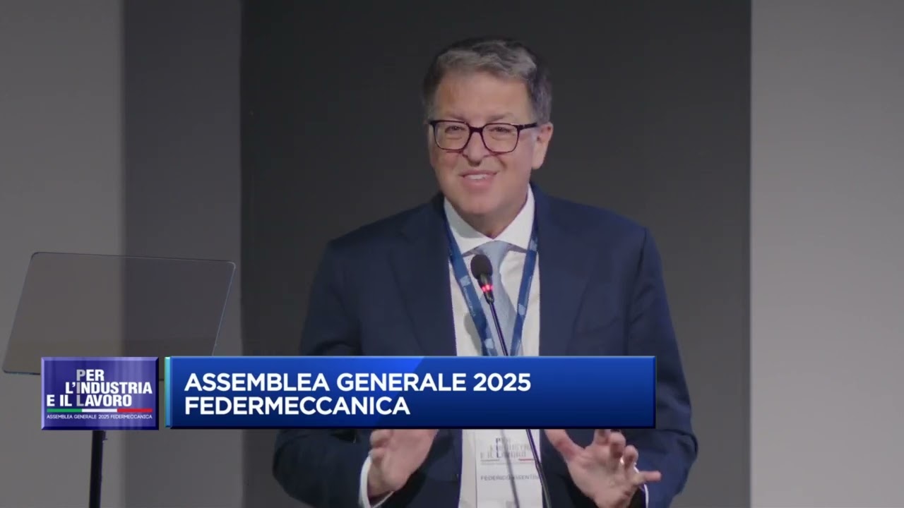 AG Federmeccanica 2025 - Relazione di Federico Visentin - Presidente Uscente Federmeccanica