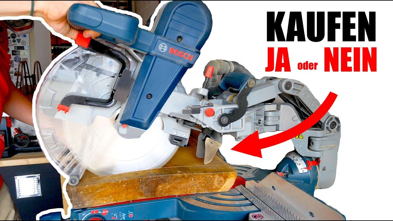 Bosch GCM 12 GDL die BESTE Kappsäge der Welt?! Meine Erfahrungen