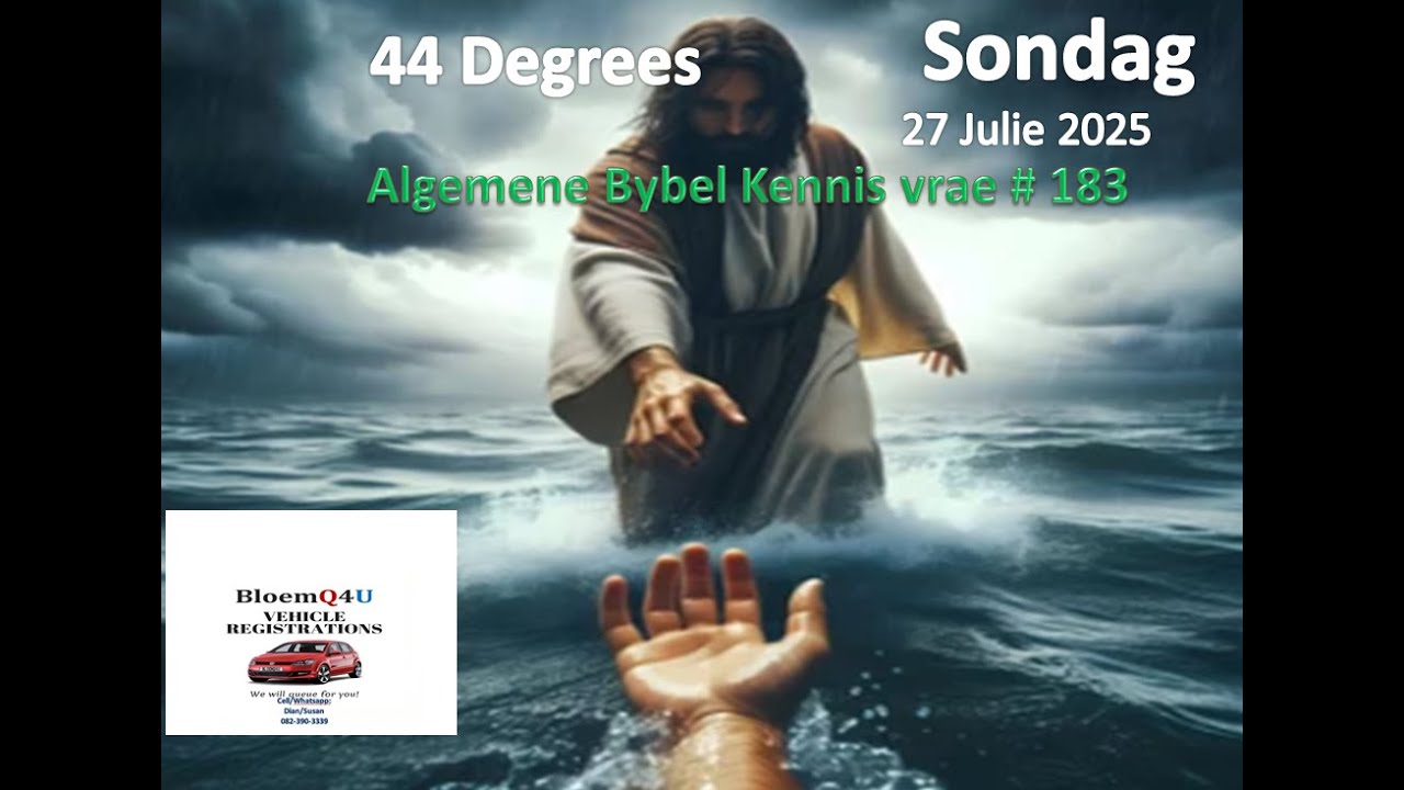 Sondagaand  Bybelvrae # 183
