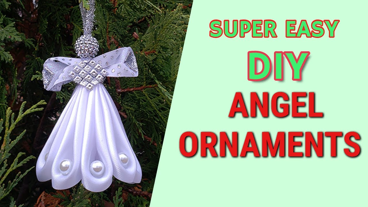 DIY angel ornaments