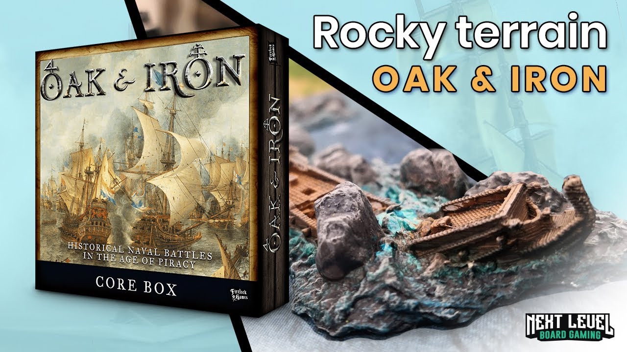 Create rocky terrain for Oak & Iron super fast