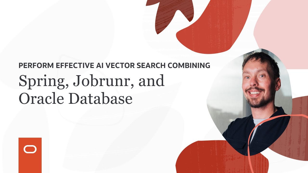 Perform effective AI Vector search combining Spring, Jobrunr, and Oracle Database