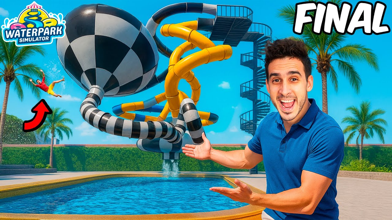 Terminamos el Parque Acuático 🏊‍♂️🔥 WaterPark Simulator #15