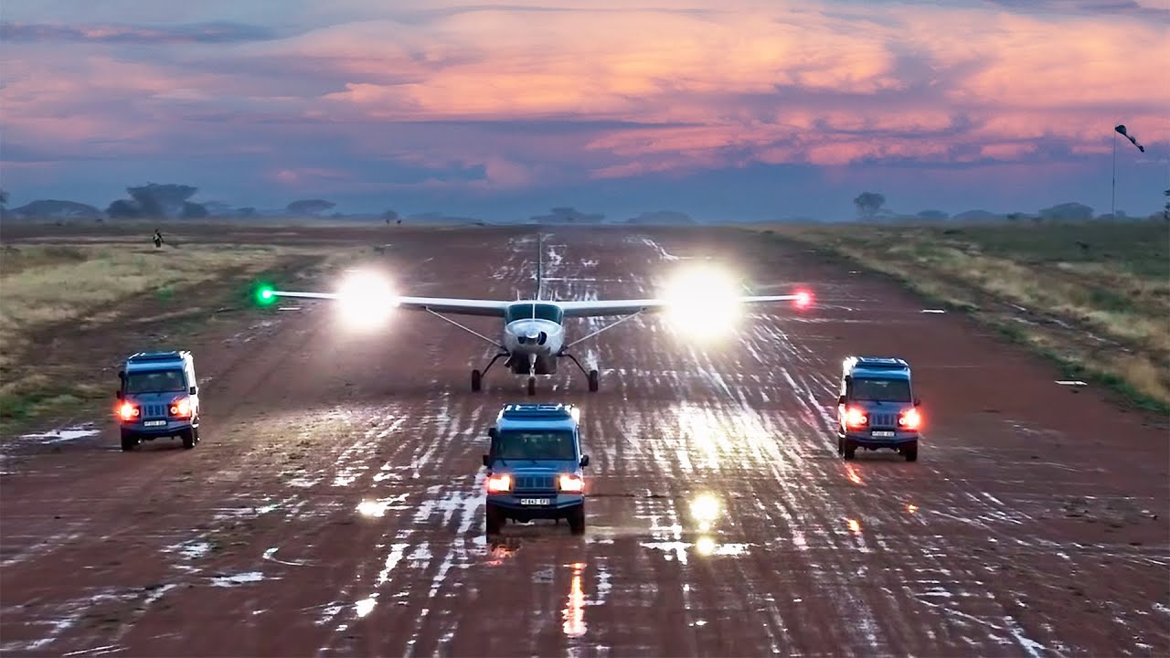 First Touchdown in Seronera - Serengeti | Miracle Air