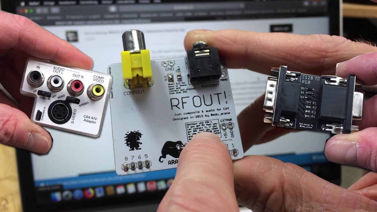 More C64/C128 Video Output Options!