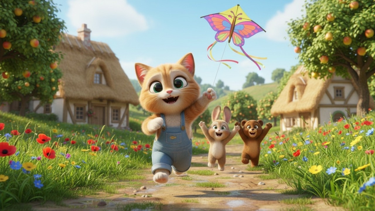 Heartwarming Cat Story: Kitten's First Visit to Grandma's Countryside