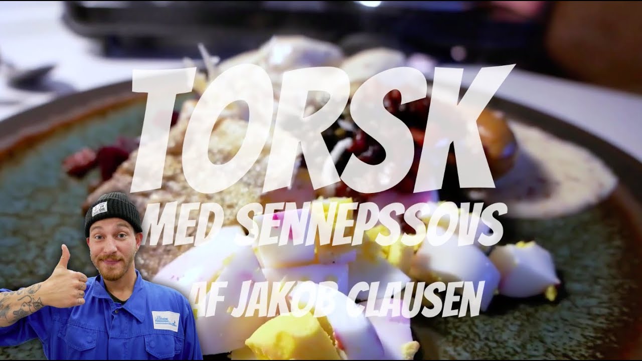 Torsk med sennepssovs // Opskrifter | P. Clausens Fiskehandel