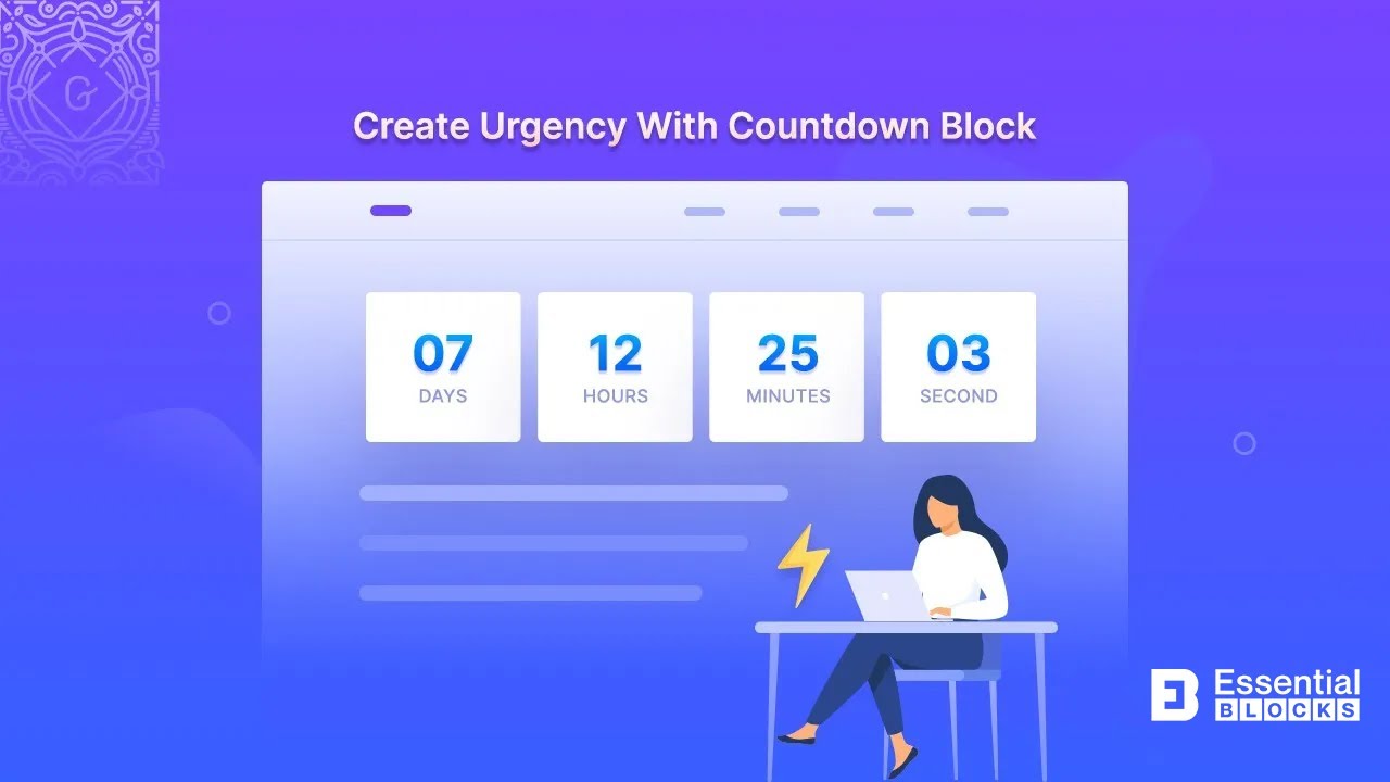How To Create A Countdown In Gutenberg With Essential Blocks