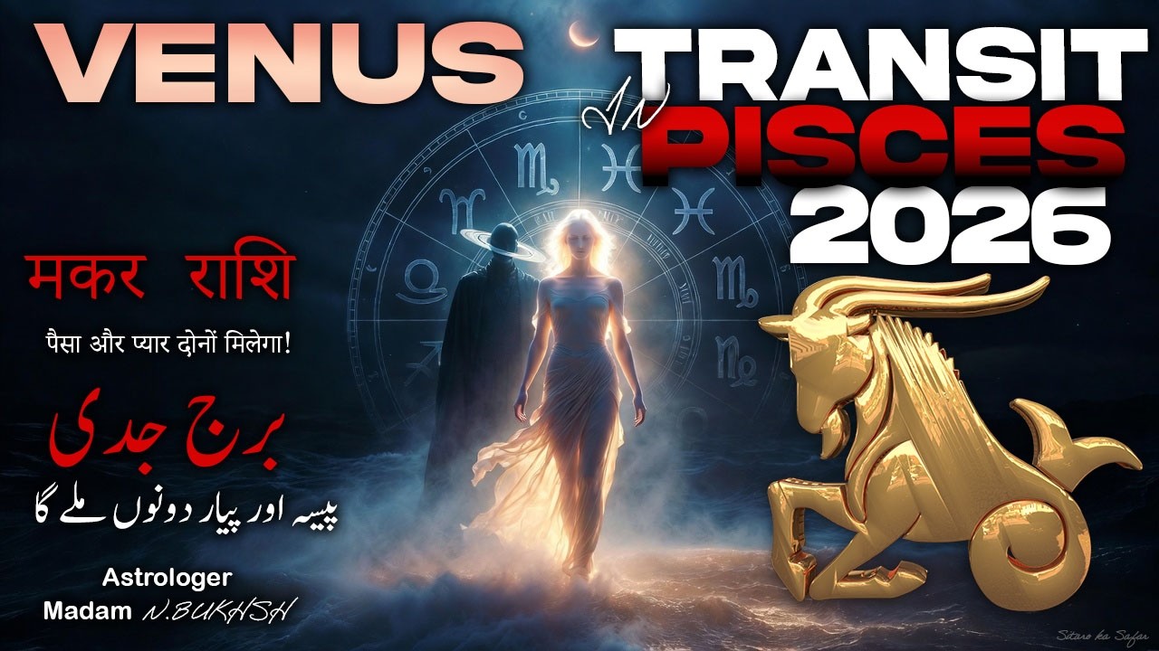 Venus Pisces me – Capricorn (Makar Rashi) | Emotional Responsibility aur Wealth Focus