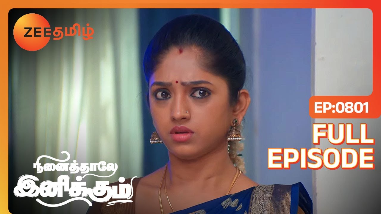 Ninaithale Inikkum - Full Ep - 801 - Siddarth, Bommi, Deivanayagam - Zee Tamil