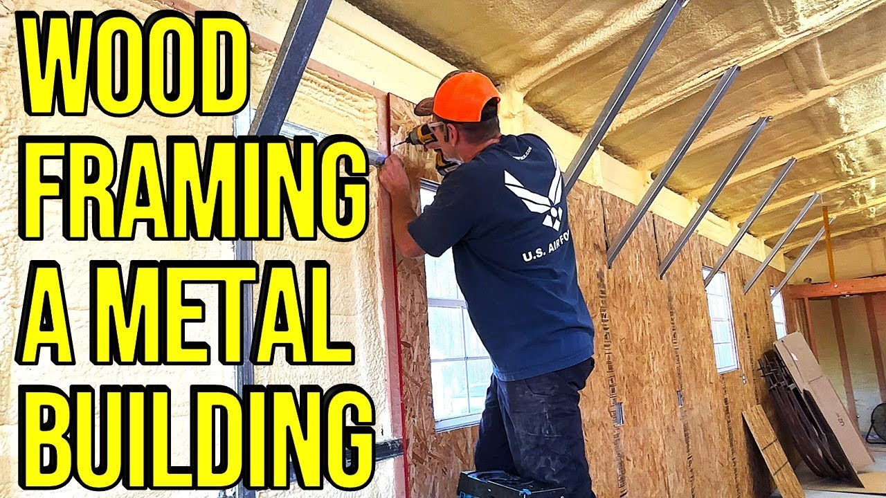 Is OSB The BEST Wall Covering For A Metal Building?
